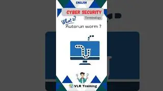 What is Autorun worm cyber security terminology#education #vlrtraining #cybersecurity