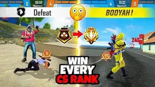 LAGATAR 5 BAR BOOYAH CS-RANKS || FREE FIRE GARENA 