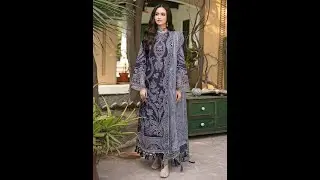 Jazmin Luxury Lawn - Banafshi | Master Replica | Price Rs 9,000