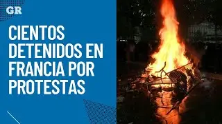 Cientos detenidos en Francia por protestas contra recortes