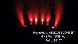Location projecteurs  MINICUBE  CONTEST - LF110Y