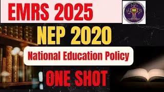 NEP 2020 (National Education Policy) for EMRS 2025 TIER 1 #nep2020 #nep2020emrs 