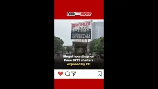 Illegal hoardings on Pune BRTS shelters exposed by RTI