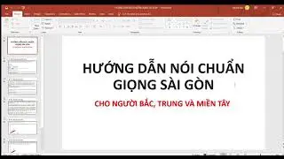Hướng dẫn cách nói giọng chuẩn Sài Gòn