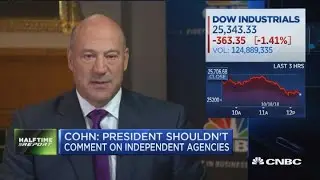 Gary Cohn: Trump wants to grow the US economy.