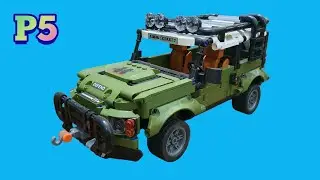 Assemble lego military vehicle P5