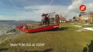 AIRBOAT RESCUE DEMONSTRATION - LIPNO CZECH REPUBLIC