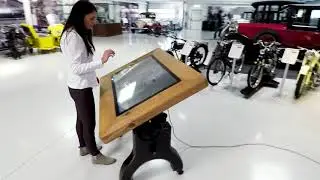 Multitouch Table Modell Eiche | Werkstatt22