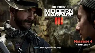 Call of Duty: Modern Warfare III | Campaign Mission 4 - Payload [4K 60FPS]