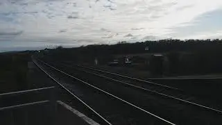 NIR Class 201 Locomotive 8208 enroute to Belfast going through Laytown station