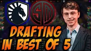 HOW TO DRAFT IN BEST OF 5 - TSM VS TL WINNERS SEMIS - CAEDREL