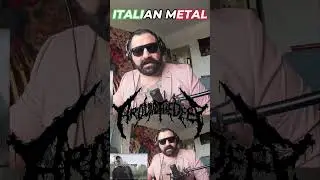 ITALIAN METAL REACTION?! x Full Video on YouTube x #metal #italian #italianmetal #aussiereaction
