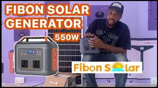 HOW FIBON SOLAR GENERATOR WORKS - SOLAR ENERGY STORAGE SYSTEM. #fibonsolar #SolarGenerator
