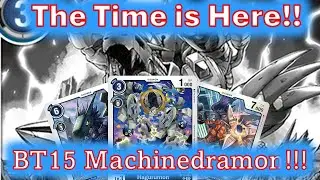 Black Base Machinedramon BT15 Deck Profile