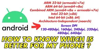 How to identify your CPU Architecture armeabi-v7a, arm64-v8a, x86, or X86_64