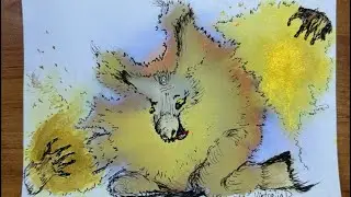 Солнце. Сонце. Sun #youtube #art #painting #drawing #watercolor #youtubeshorts #shorts #real #simple