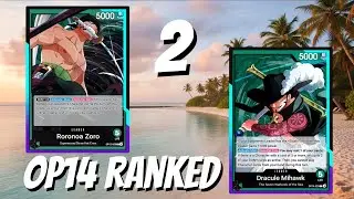 Ranked Match - Green Zoro vs Green Mihawk 2 | OP14
