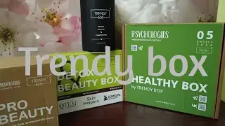 🍁Обзор боксов от Trendy box (распродажа)🍁