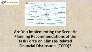 Are You Exploring TFCD Scenario Planning