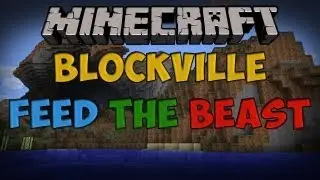 BlockVille FTB - Auto-Sorting With Barrels (Ep. 4)