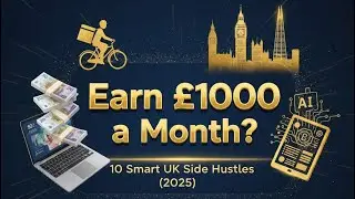 10 Smart Side Hustles in the UK (2025 Edition) 💷 | Make Money Online UK