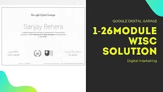 Google Digital Garage All Modules Answer With Assessment #DigitalGarageAllModulesolved2022