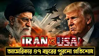  🔥 Iran vs USA 🇮🇷🇺🇸 | ৪৭ বছরের শত্রুতার আসল ইতিহাস 