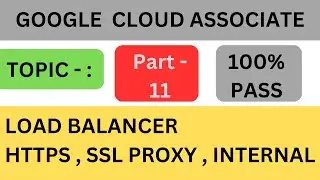load balancer gcp cloud associate#gcp #googlecloud #cloudcertification https load balancer ssl proxy