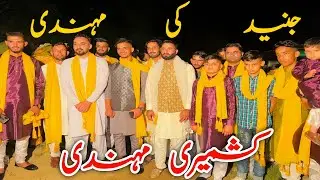 Junaid ki MEhndi || Kashmiri MEhndi Vlog || Kashmiri mehndi style @JustMehndi