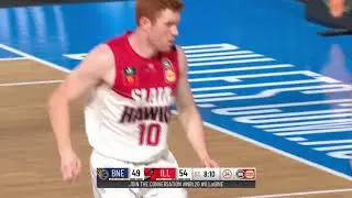 Angus Glover with 18 Points vs. Brisbane Bullets