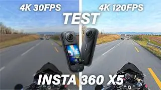 TEST INSTA360 X5 ET COMPARAISON DES QUALIT&Eacute;S VID&Eacute;O !
