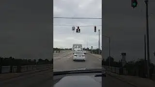 Leaving Selma and historic Edmund Pettus Bridge crossing #selmaalabama #alabama #bridge #shorts