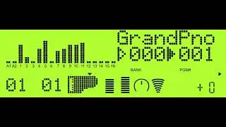 MAME 0.261 Work In Progress: Yamaha MU50 XG MIDI module