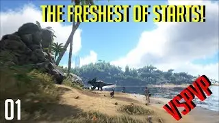 Самое новое начало! - vsPvP - Путь к Альфа-версии? - Эпизод 1 - Ark: Survival Evolved PvP