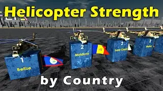 Helicopter Fleet Strength by Country 2024.