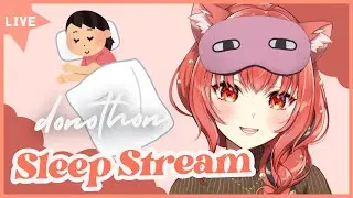 [DONOTHON #60] SLEEP STREAM VTUBER MAIN HOK BENTAR HEHE ~ ♡ vtuber indonesia #mediashareon #shorts