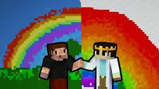 TĘCZOWY POJEDYNEK - Minecraft: Pixel Painters