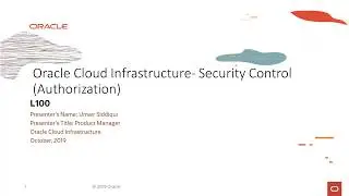 Security Overview - Level 100 - Part 5 - Security Control (Authorization)