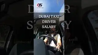 Dubai Taxi Driver Salary #shorts #shortsfeed #youtubeshorts