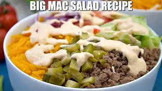 How to Make Big Mac Salad Recipe - Sweet and Savory Meals