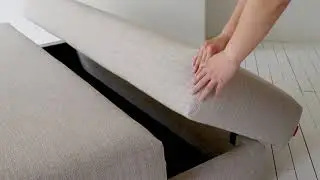 Innovation Living Osvald Small Sofa Bed with Storage