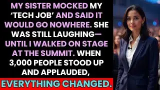 Sister Mocked My Tech Job—Then 3,000 People Stood When I Walked On Stage At Summit