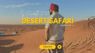 Epic Dubai Desert Safari: Day 4 Adventures and Insights| What to expect??