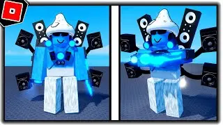 How to get SMURF TITAN MORPH + SHOWCASE in SUPERBOX SIEGE DEFENSE - Roblox