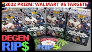 2022 PRIZM FOOTBALL: WALMART VS TARGET! Awesome Hits!