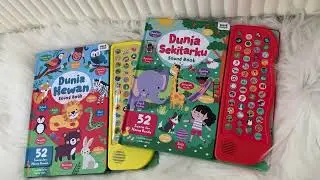 Sound Book (Ada 52 Tombol Suara Nama Hewan dan Suara Hewan Seru!)
