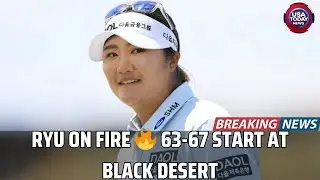 Haeran Ryu Leads Black Desert After Chevron Disappointment | LPGA 2025 Highlights । USA TODAY NEWS