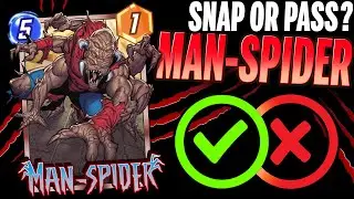 ЧЕЛОВЕК-ПАУК 🕷️ Детали и механика | Snap or Pass | Marvel Snap
