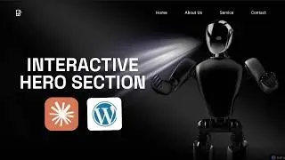 Build an interactive 3D Hero Section on WordPress with Claude AI