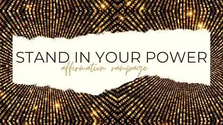 SELF CONCEPT AFFIRMATIONS 💥 POWERFUL 💥RISING ABOVE UNFAVORABLE CIRCUMSTANCES STAND IN YOUR POWER!